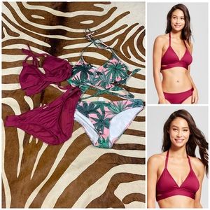 Wrap Around Bikini NWOT 2 Piece Swimwear Size Medium